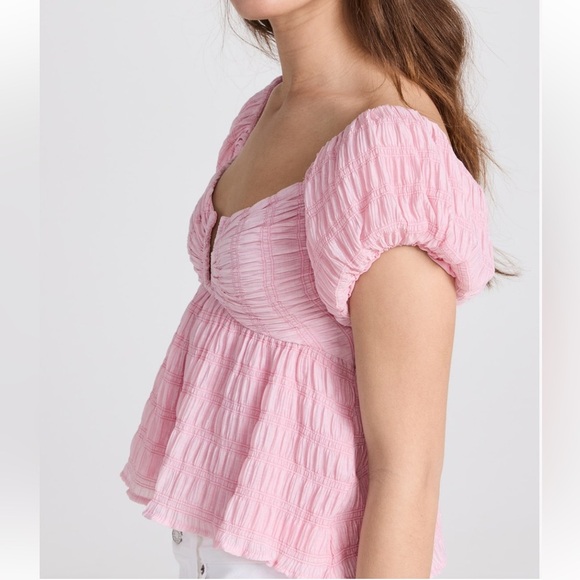 ASTR the Label pink puff top medium - Picture 13 of 16